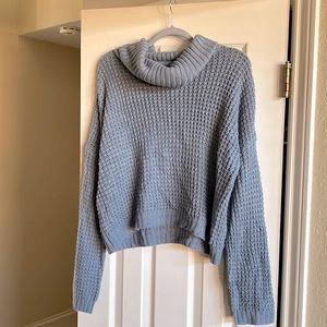 Pink Lily Loose Turtle Neck Sweater